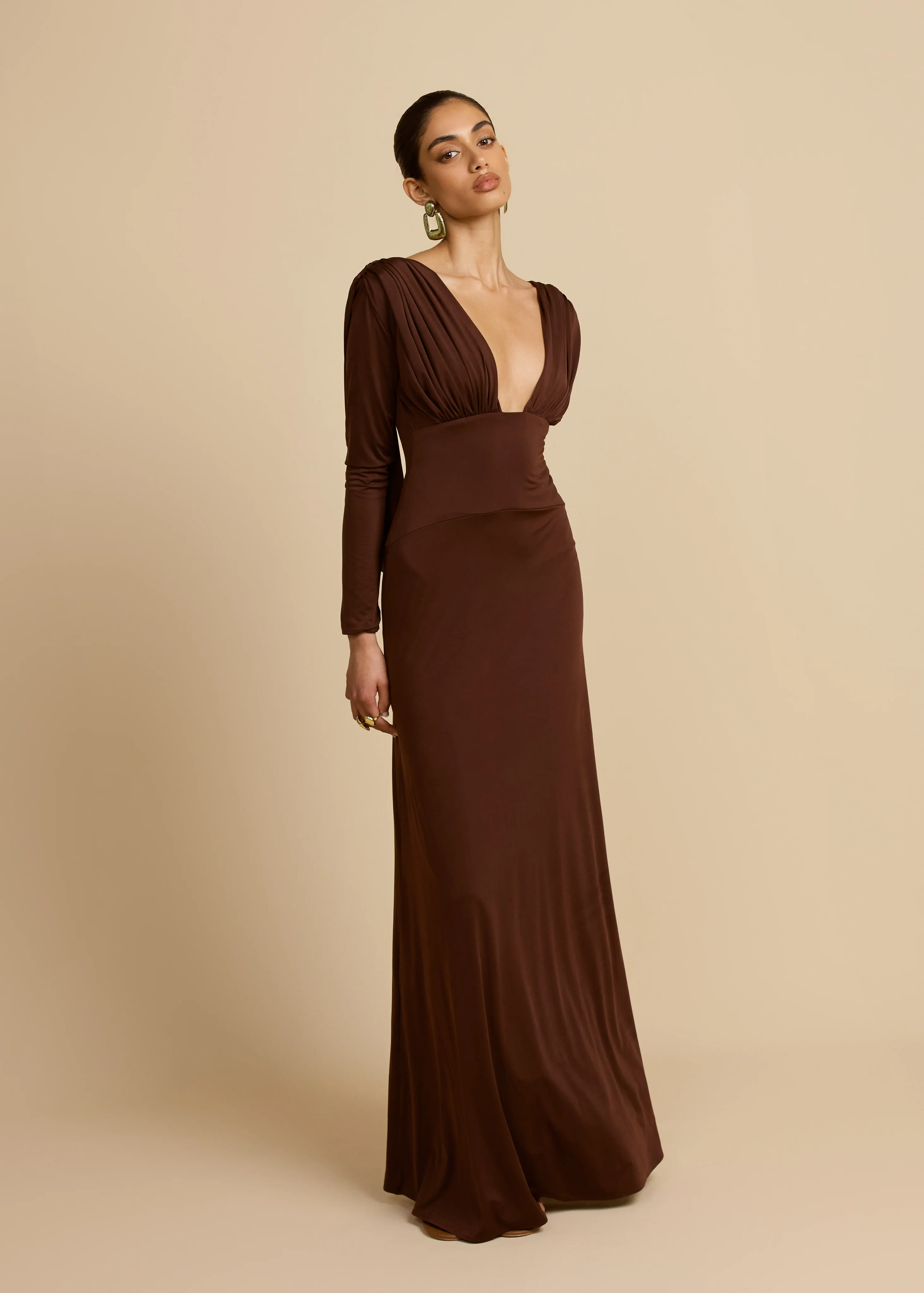 LUCIA DRESS CACAO - Image 9
