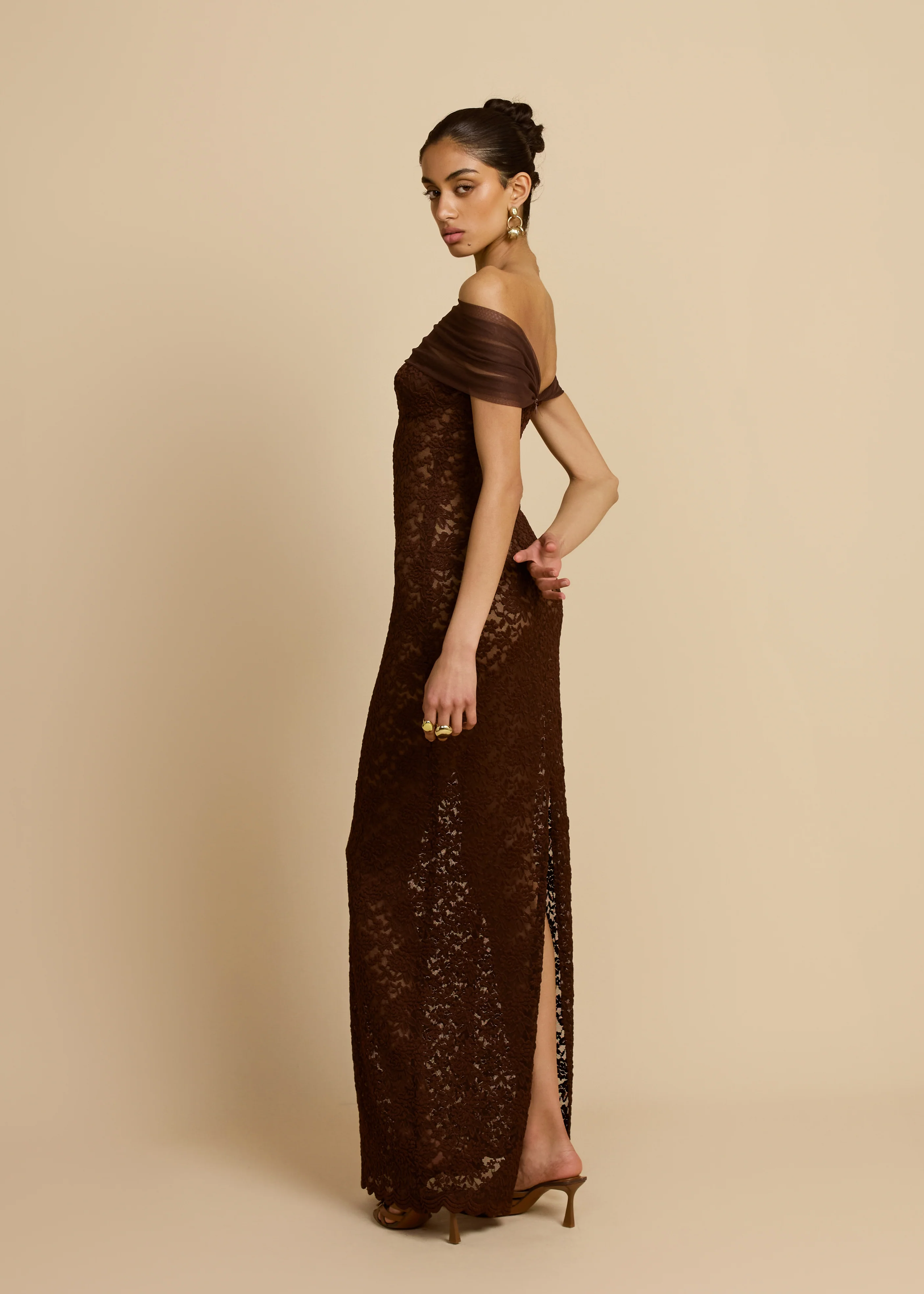 MILANA DRESS CHOCOLATE - Image 5
