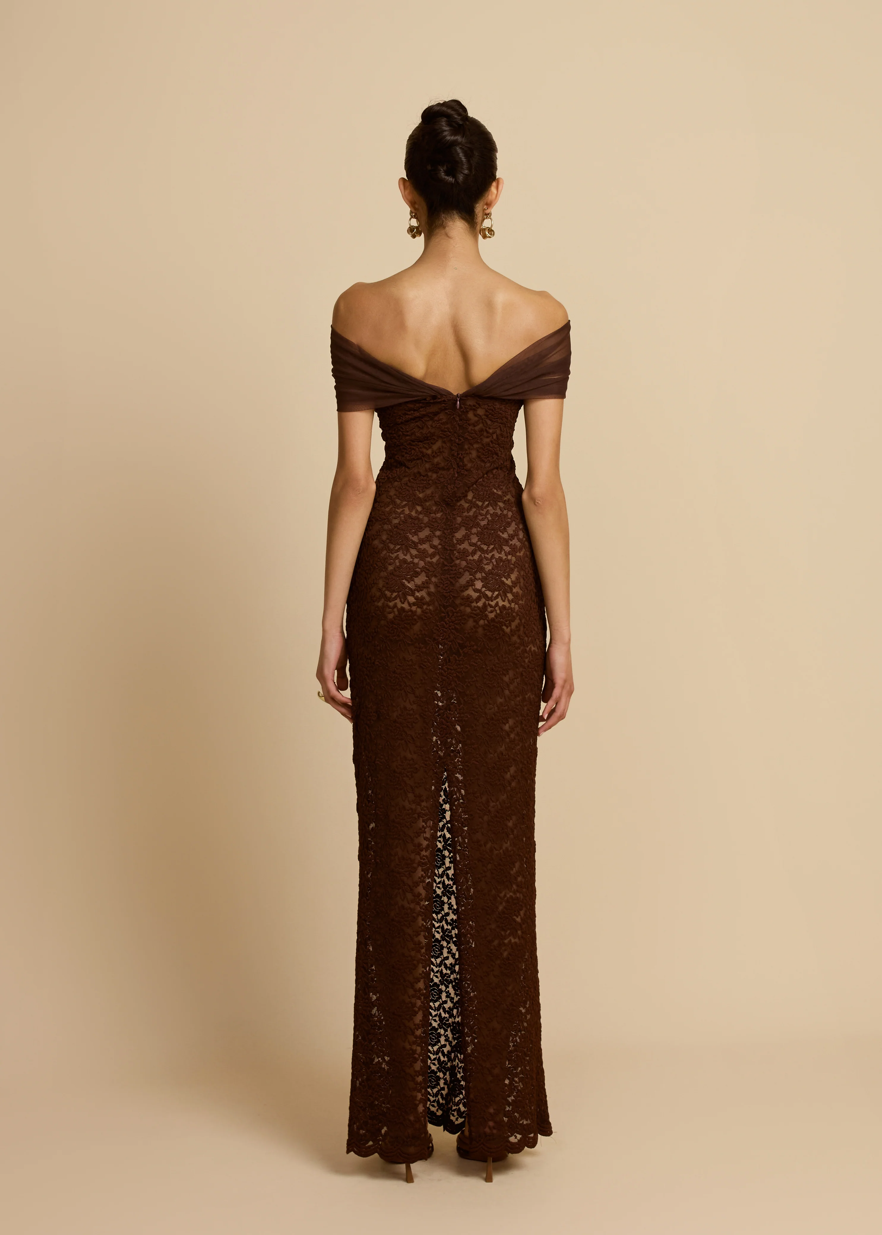 MILANA DRESS CHOCOLATE - Image 6