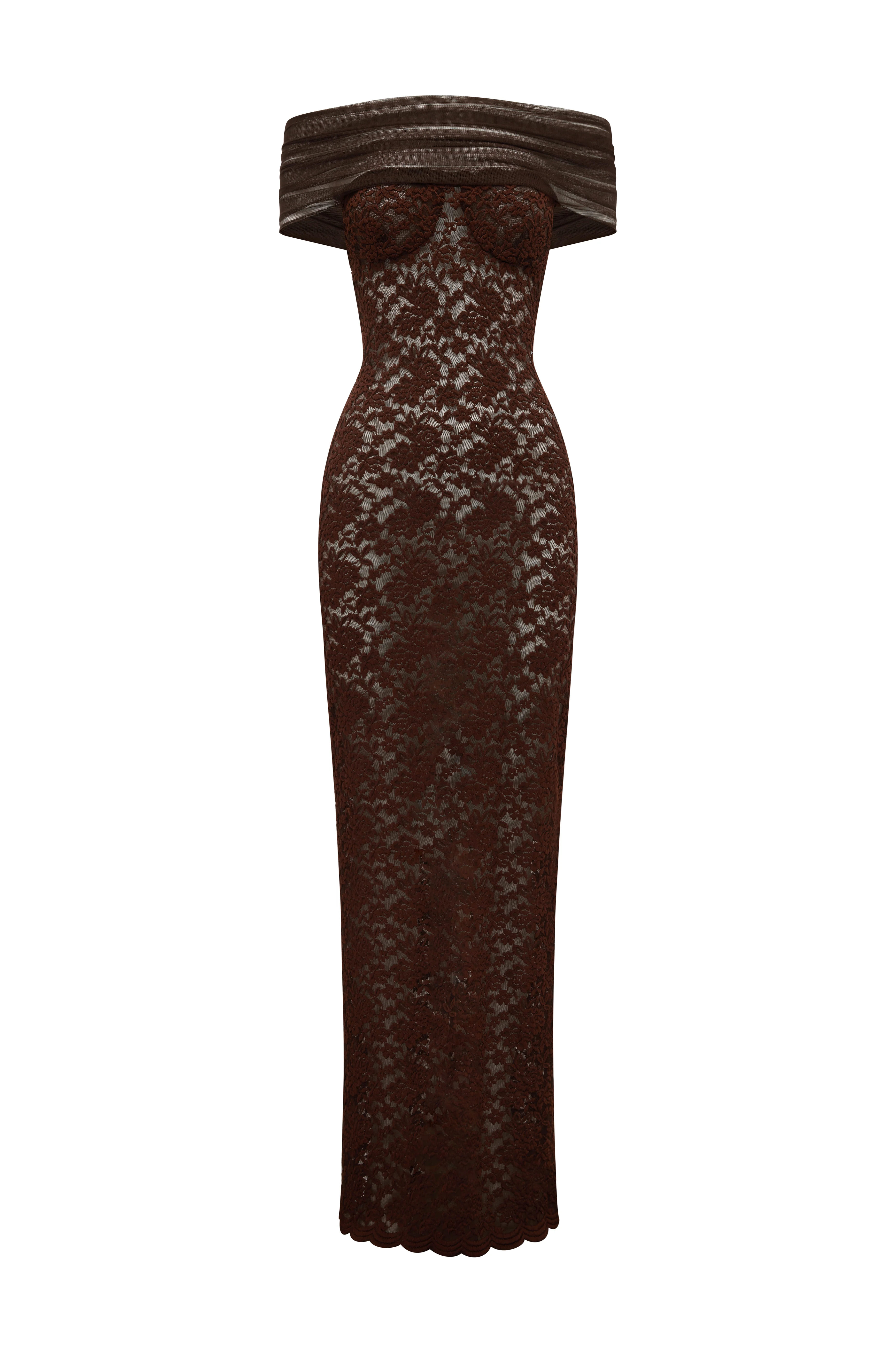 MILANA DRESS CHOCOLATE - Image 8