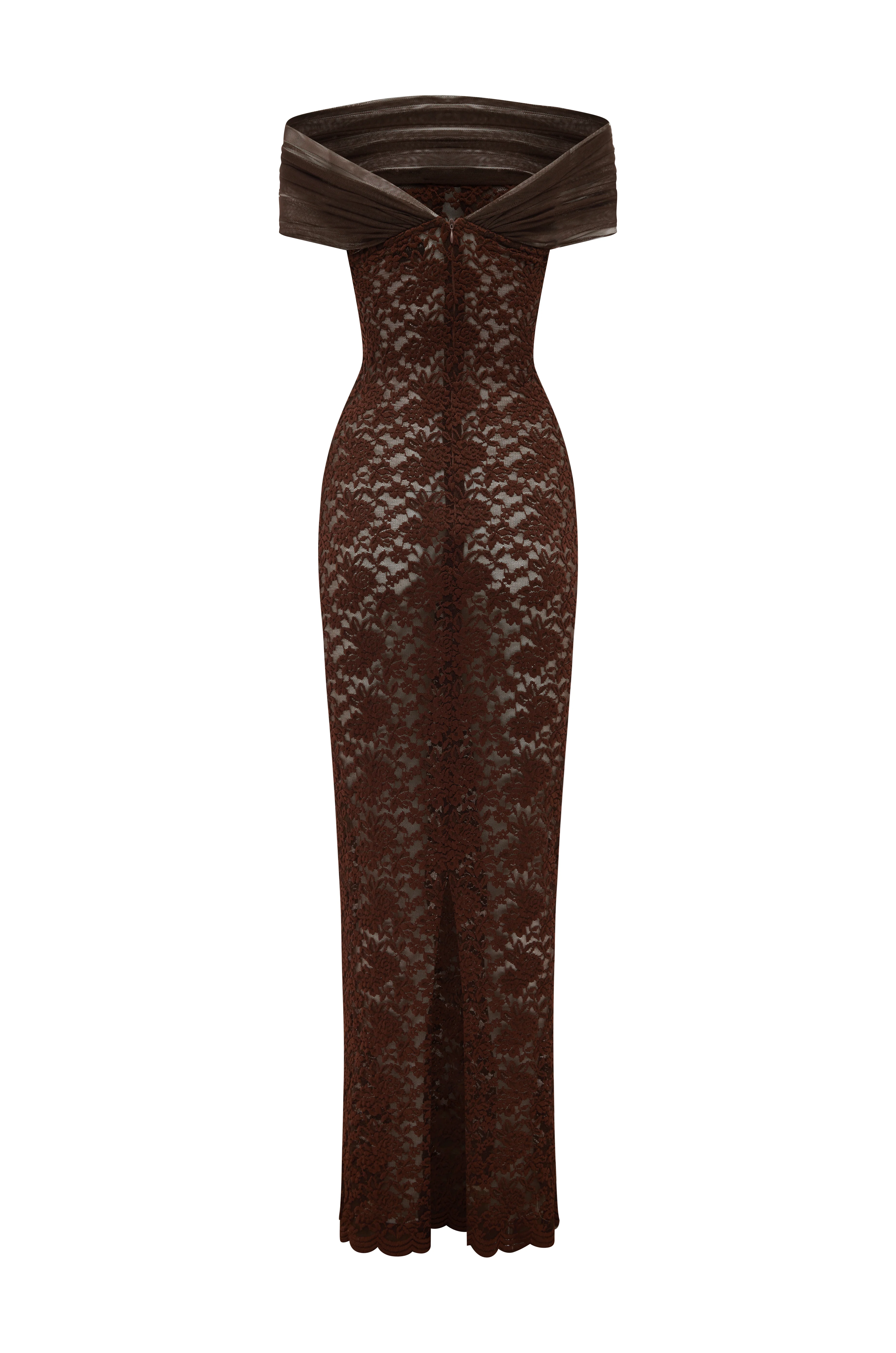 MILANA DRESS CHOCOLATE - Image 9