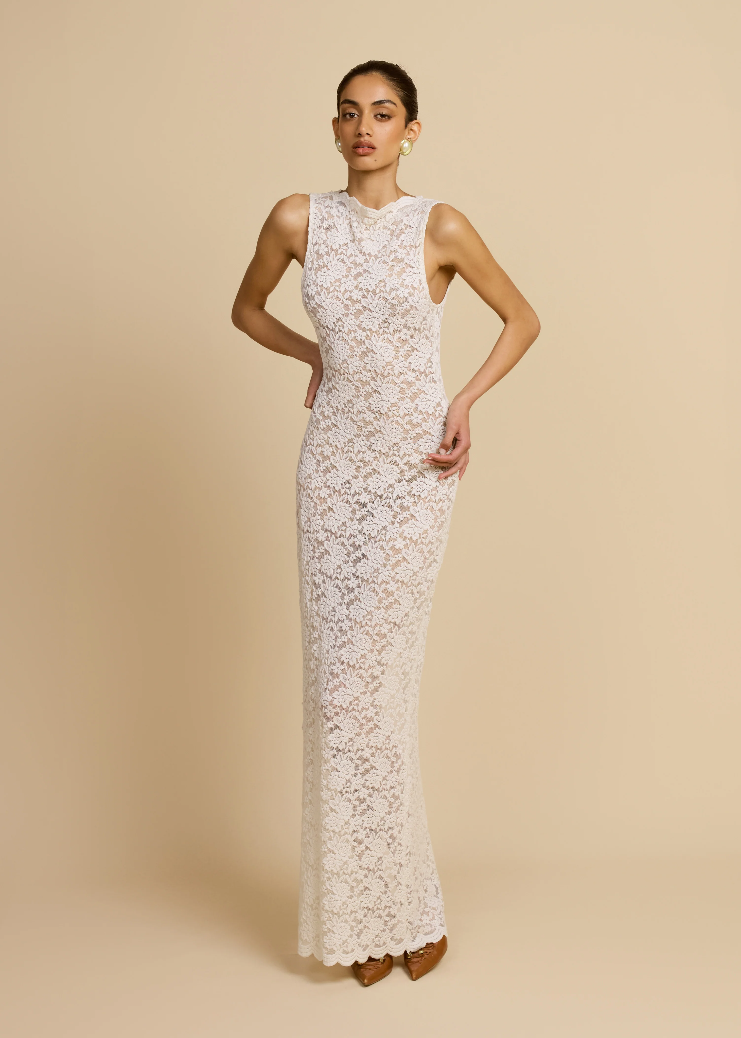 MIREILLE DRESS IVORY - Image 10
