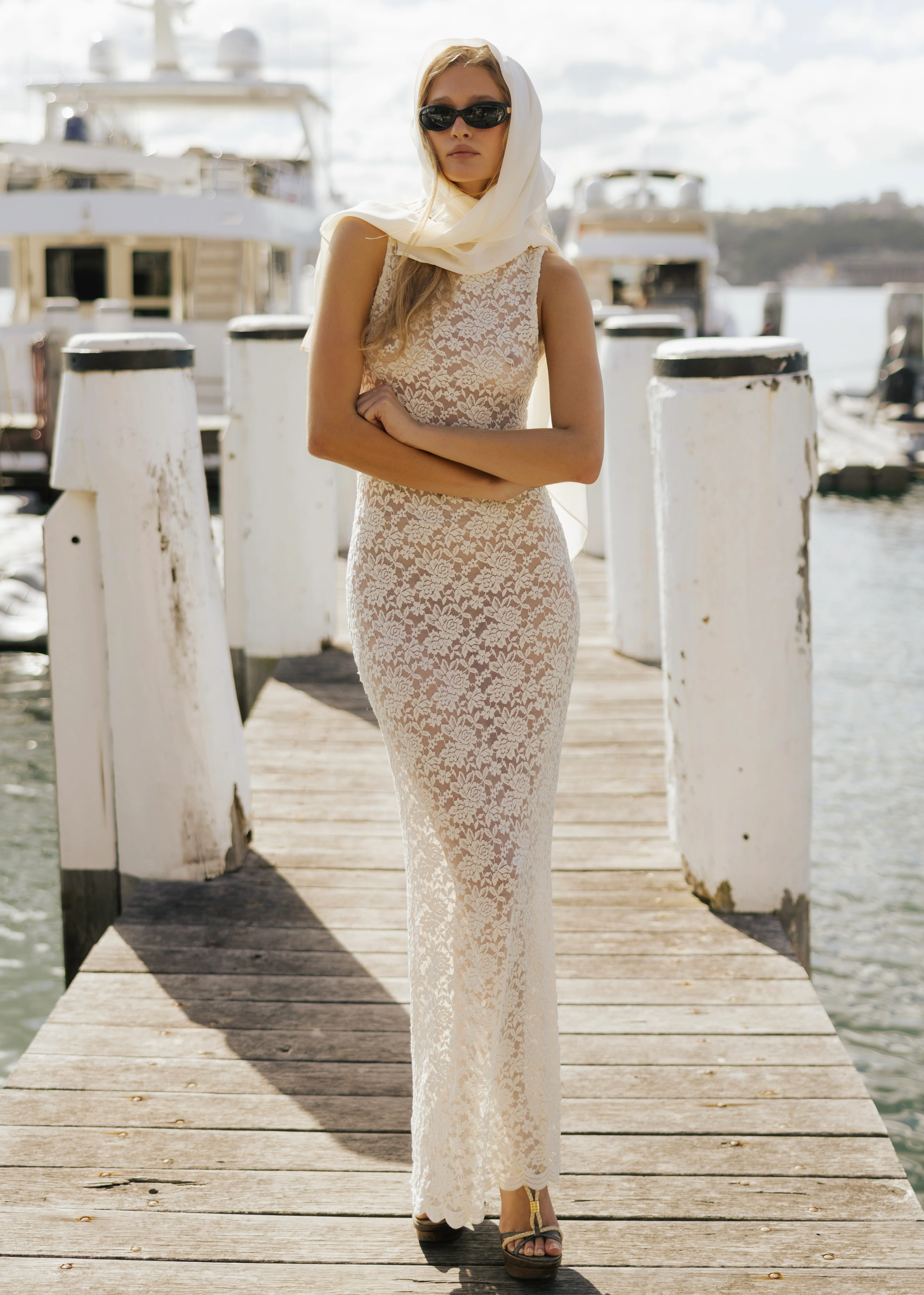 MIREILLE DRESS IVORY - Image 4
