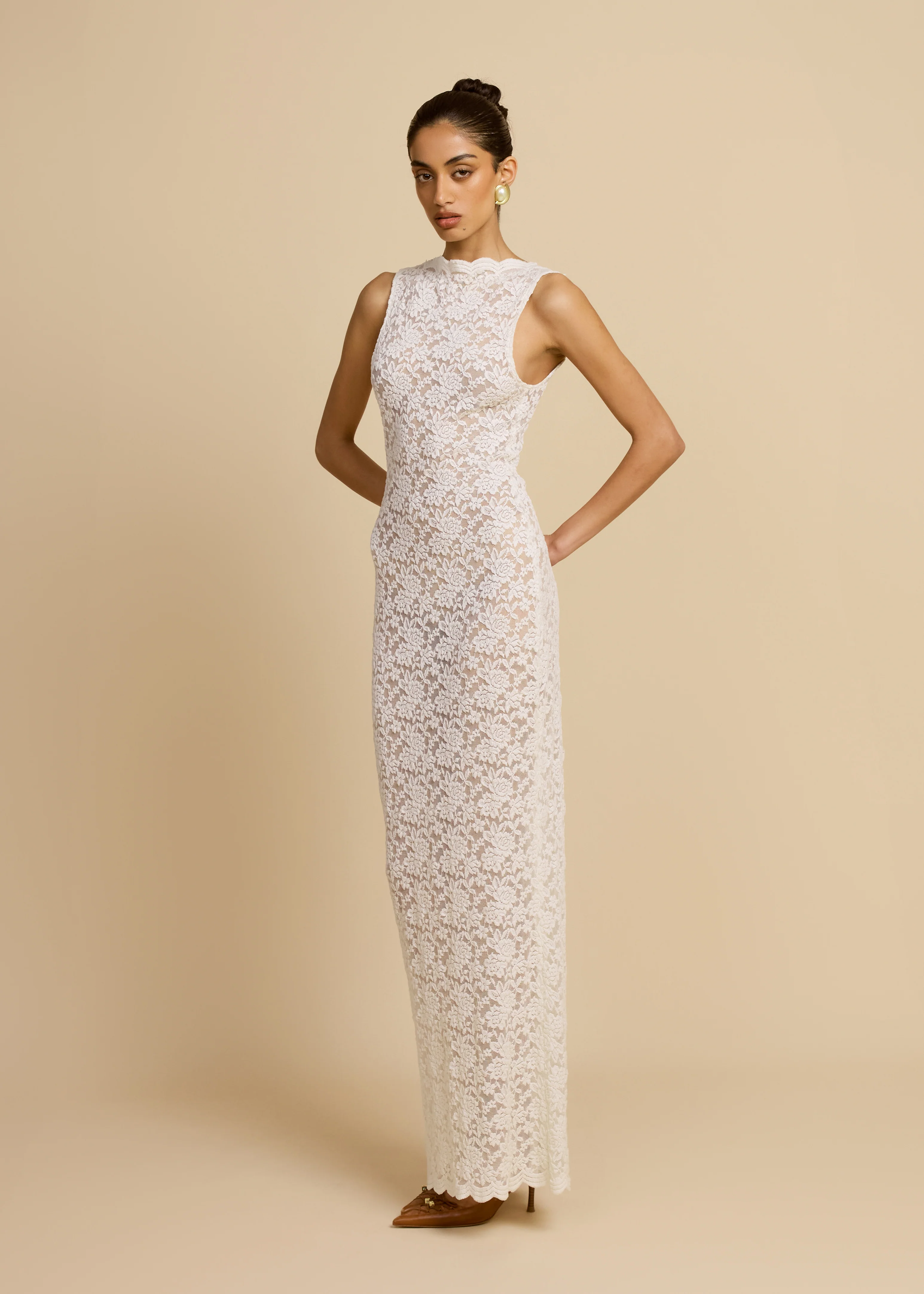 MIREILLE DRESS IVORY - Image 6