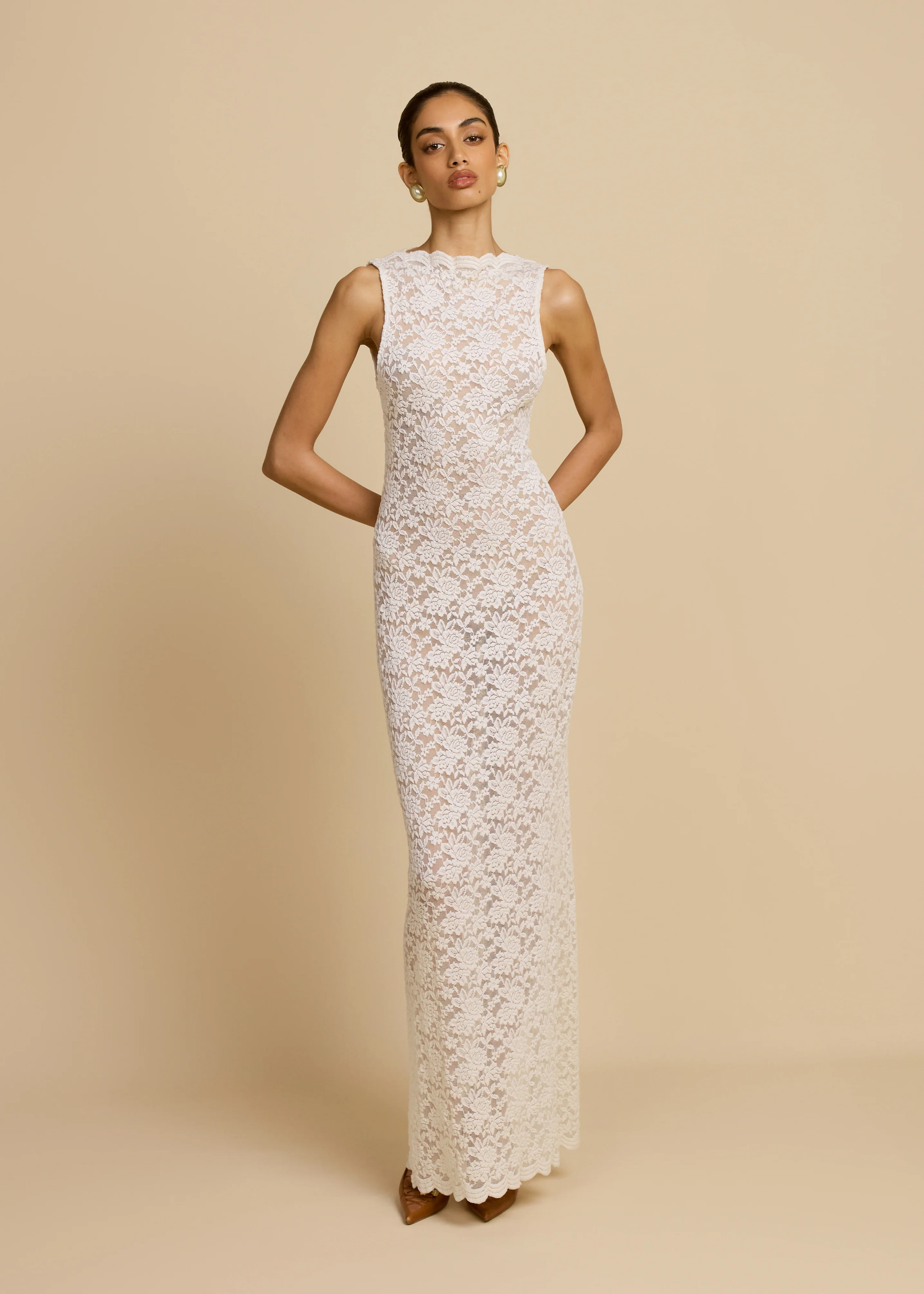 MIREILLE DRESS IVORY - Image 7