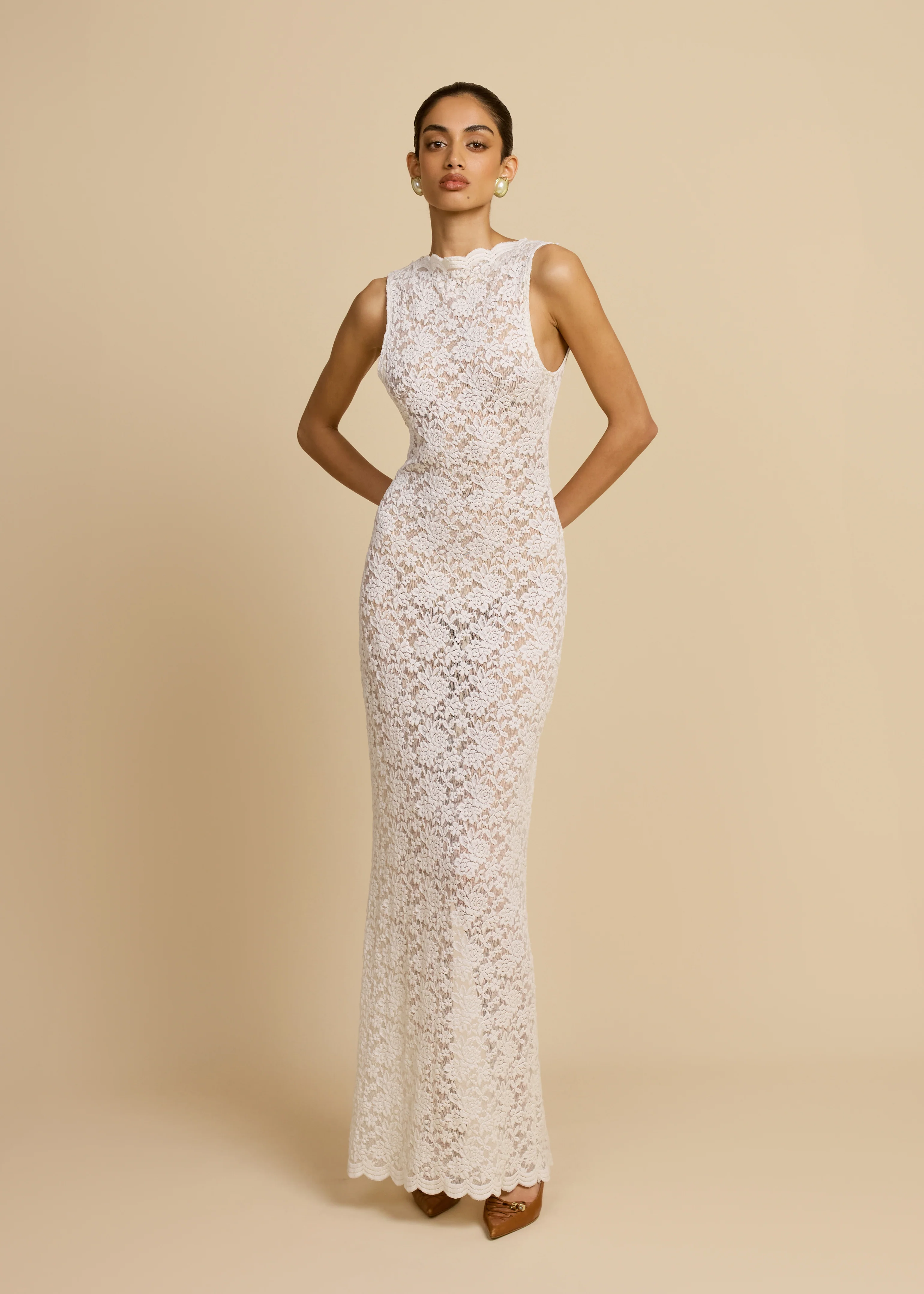 MIREILLE DRESS IVORY - Image 9