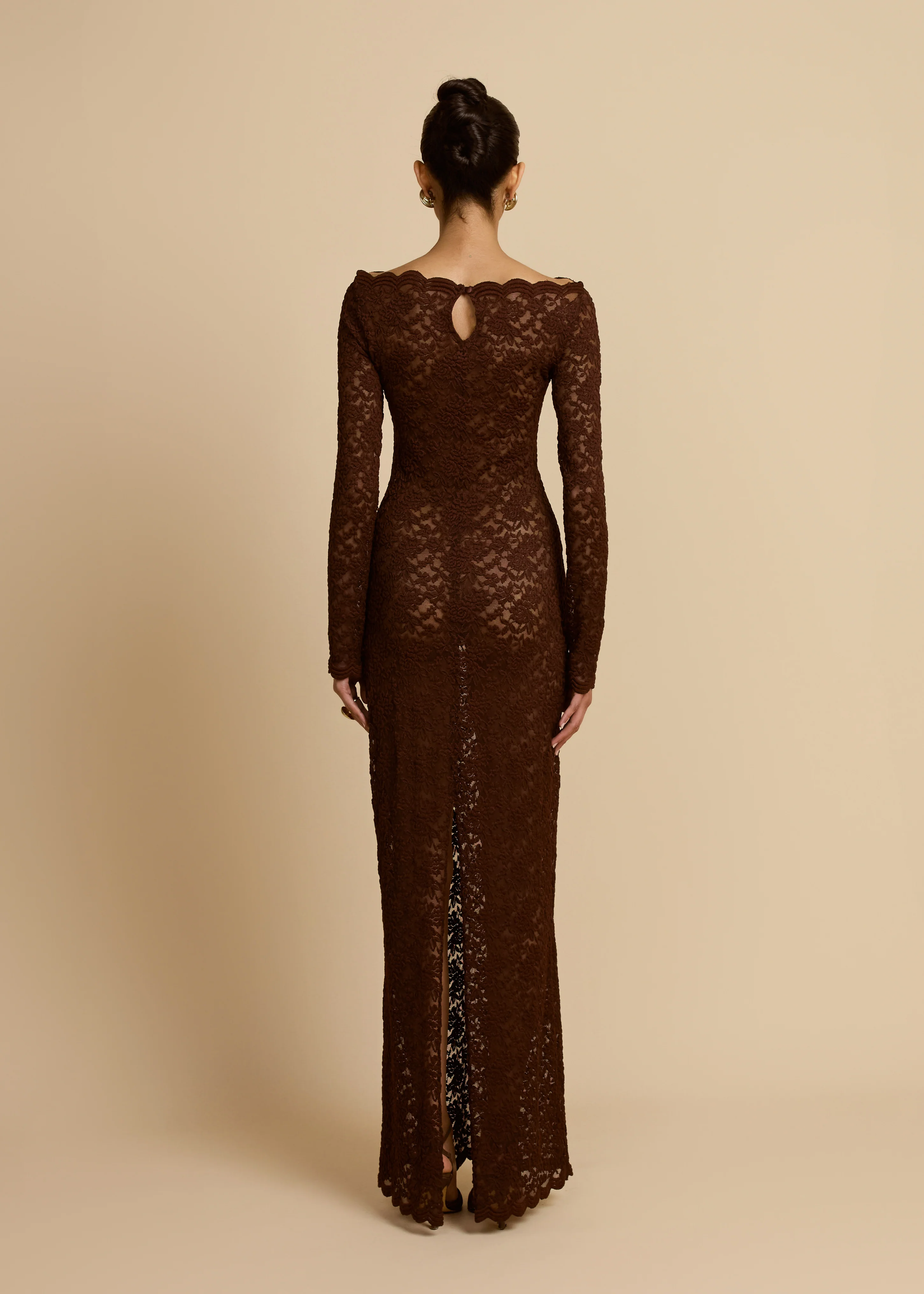 MONET DRESS CHOCOLATE - Image 6