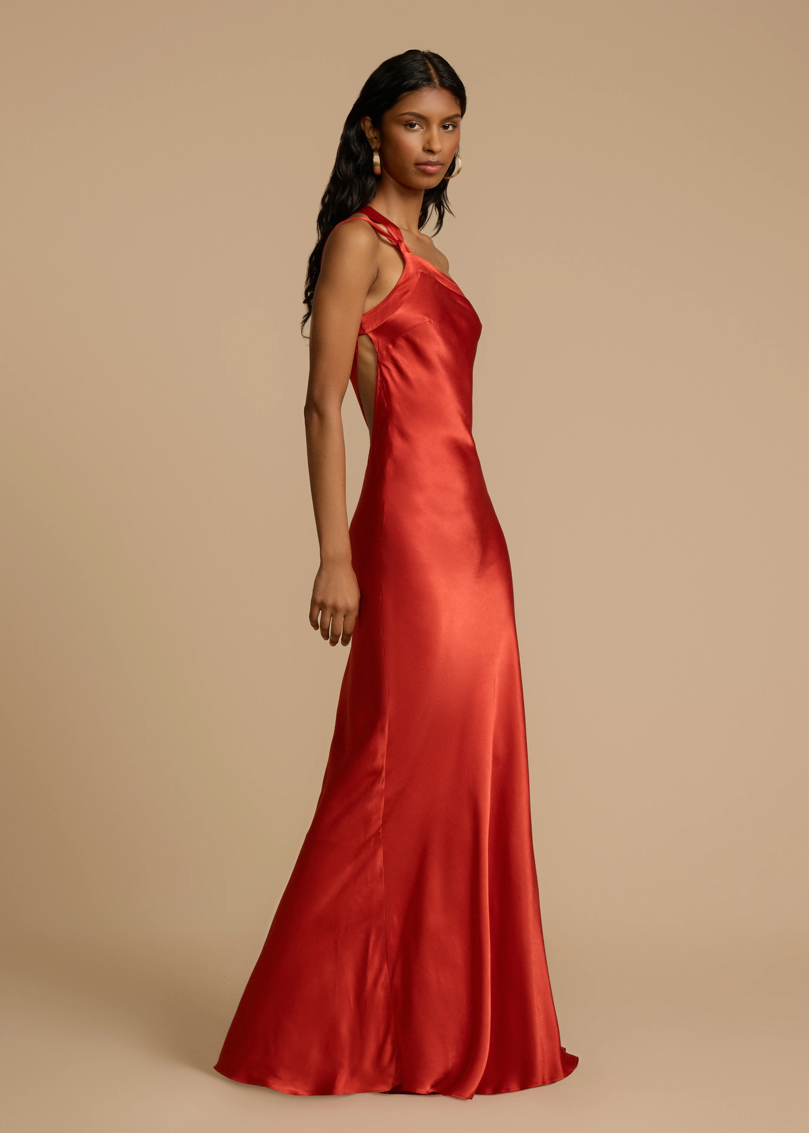 MONIQUE DRESS RUST - Image 10