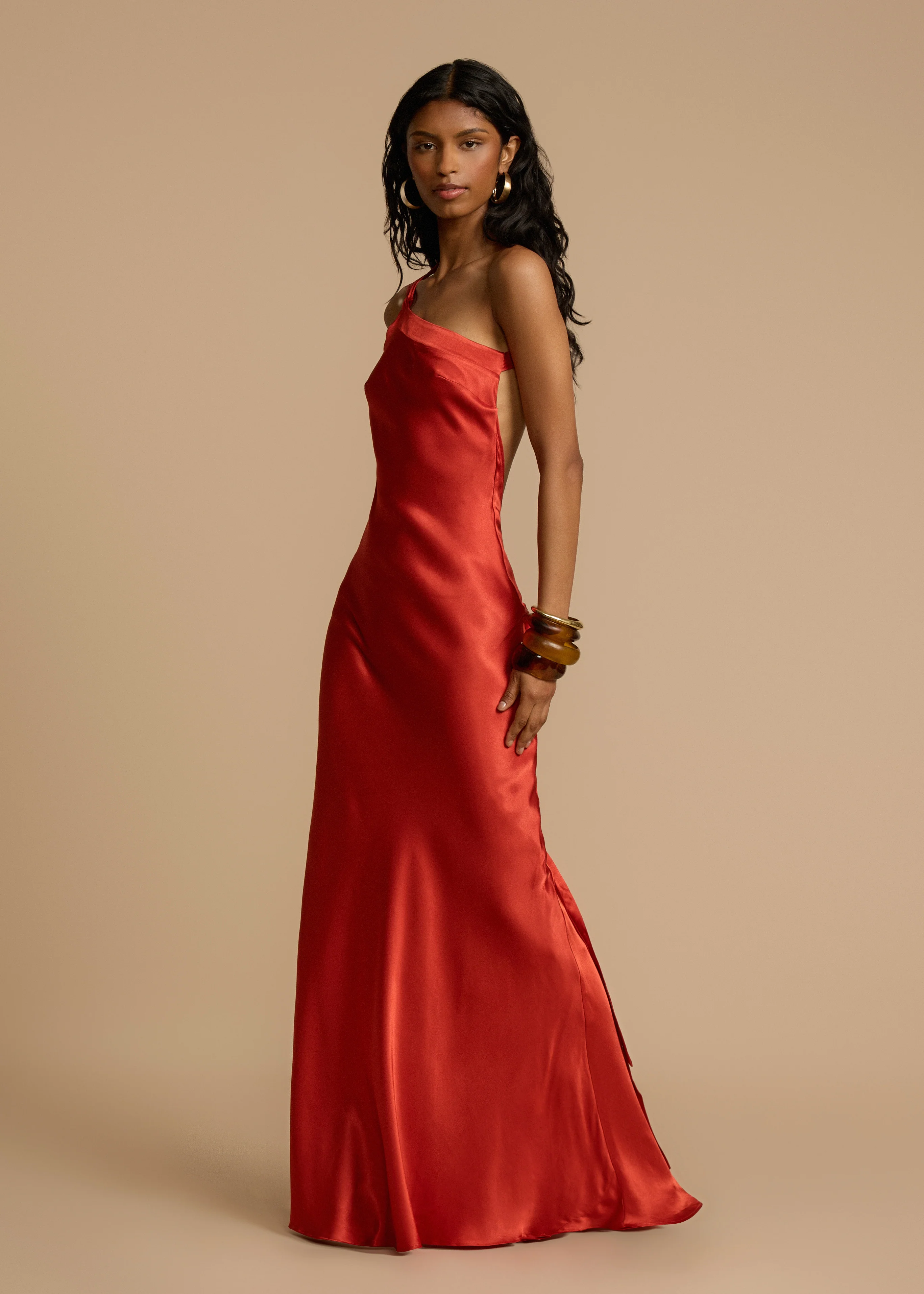 MONIQUE DRESS RUST - Image 5