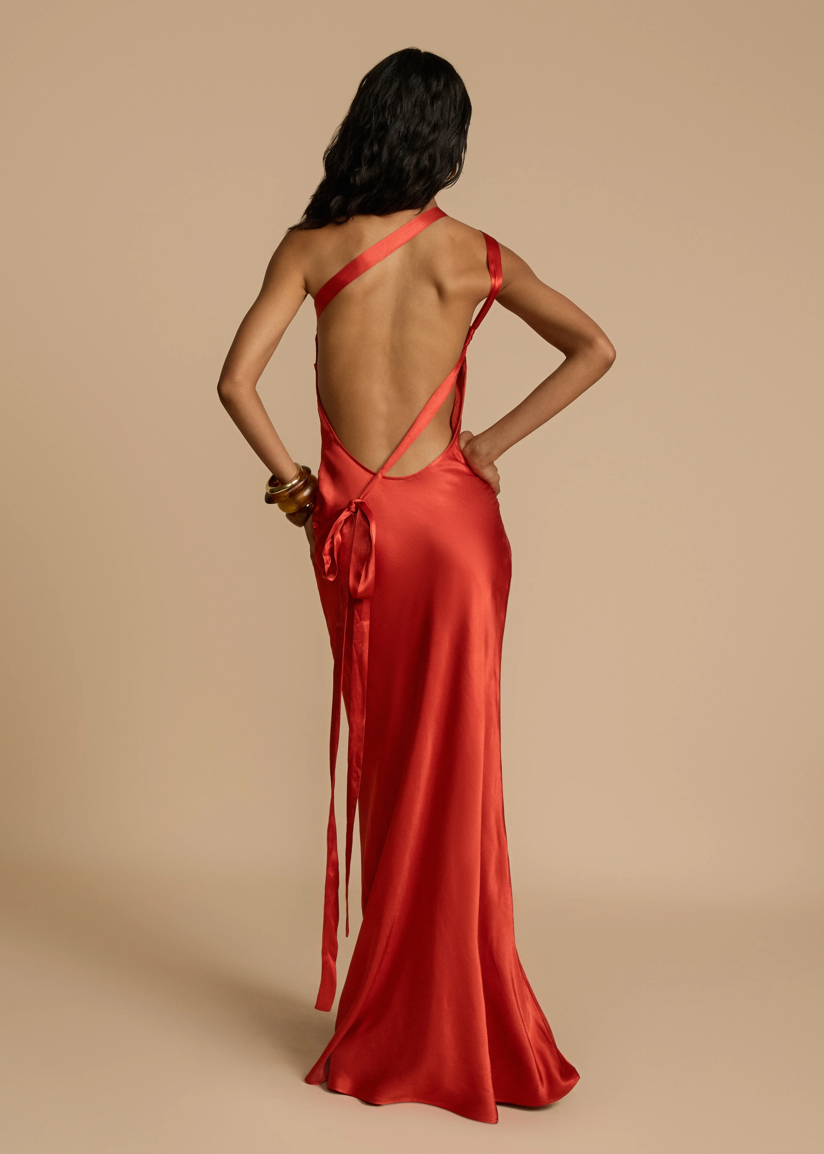MONIQUE DRESS RUST - Image 6
