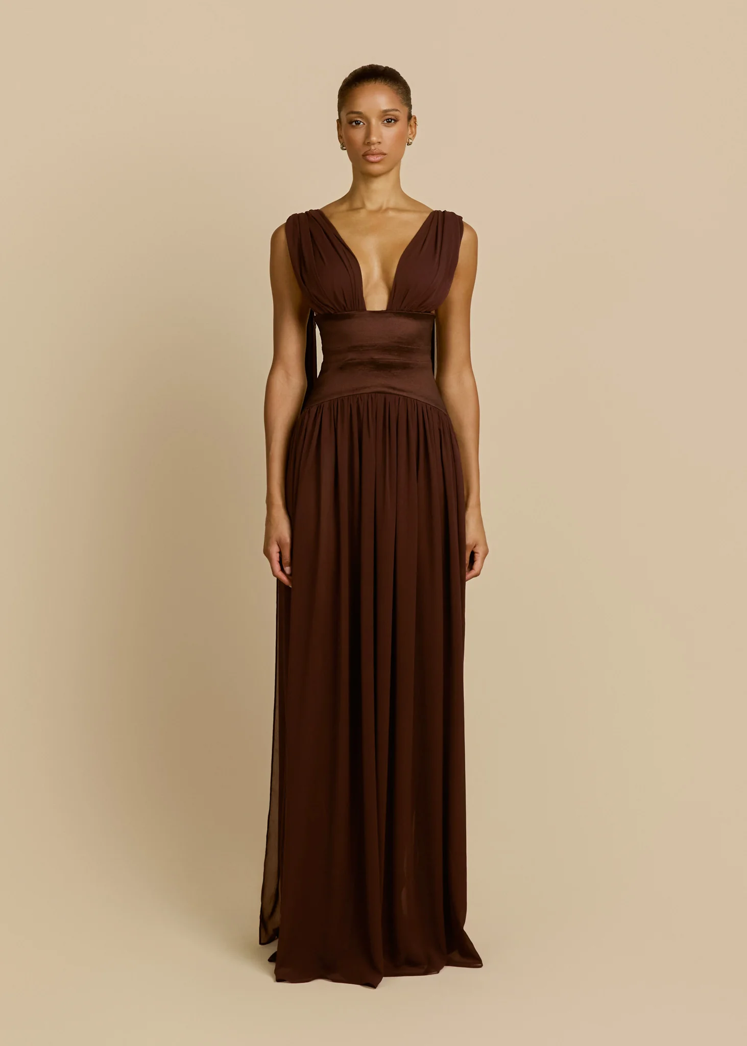RAMONA DRESS CACAO - Image 4