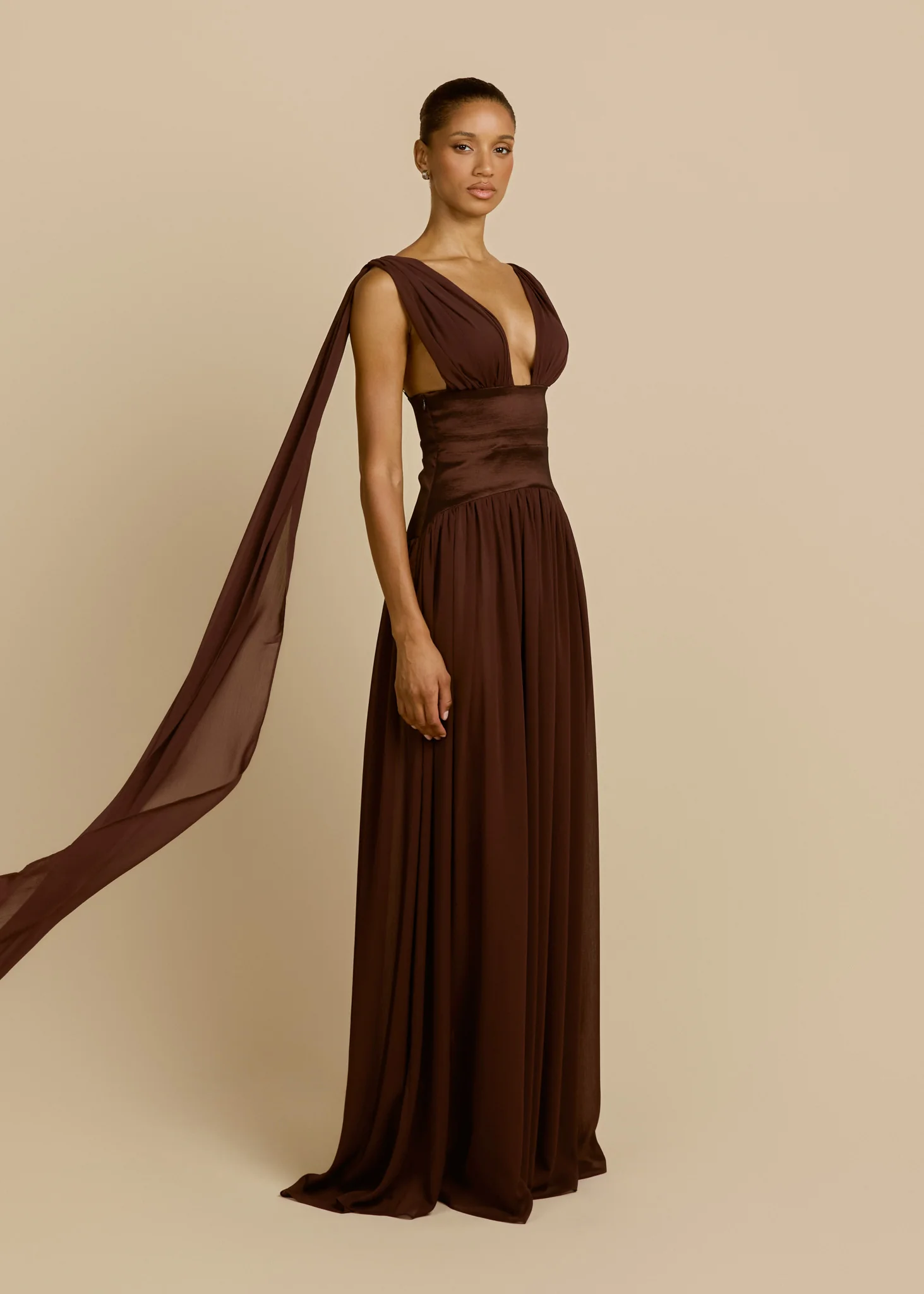 RAMONA DRESS CACAO - Image 5