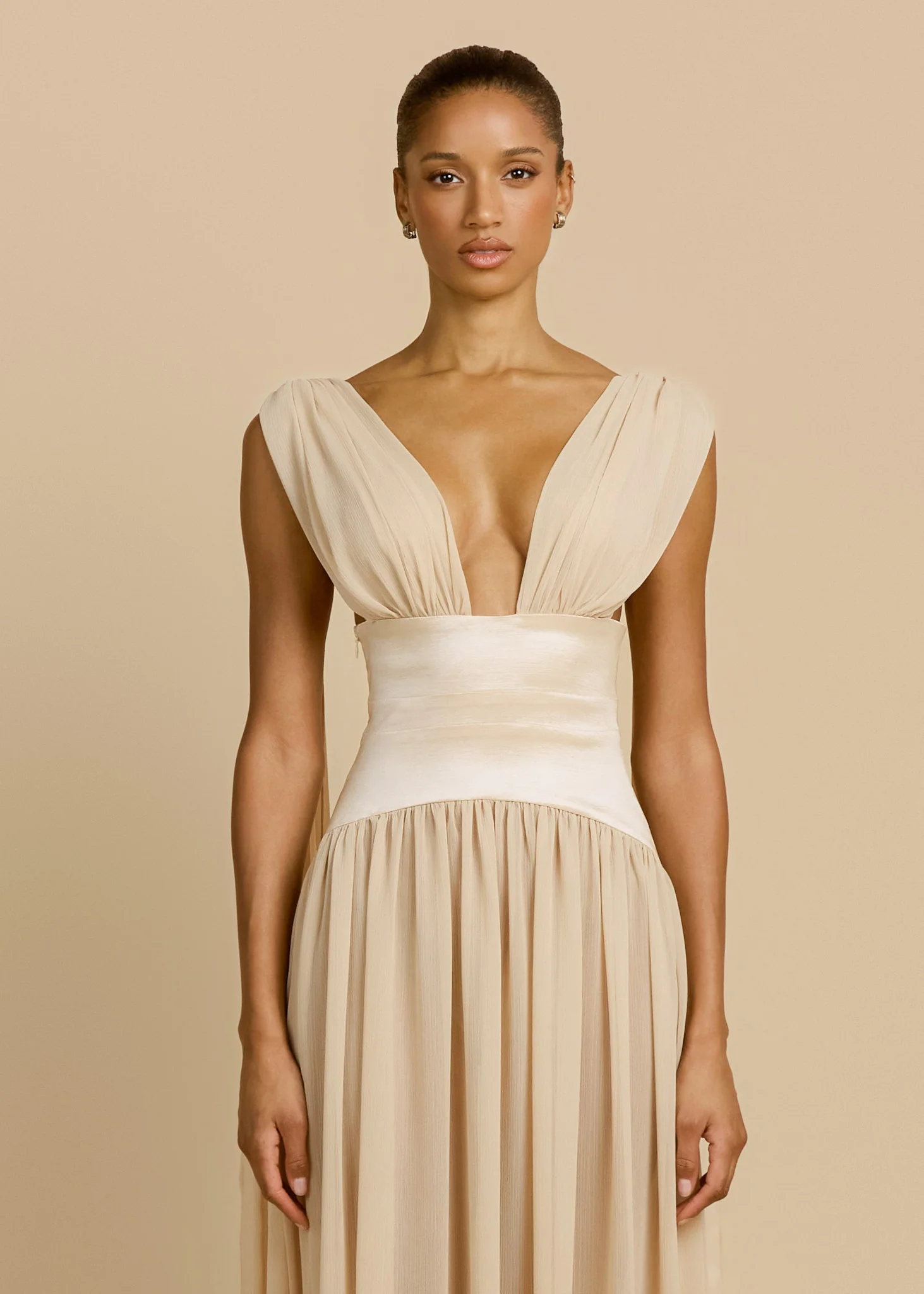RAMONA DRESS CHAMPAGNE - Image 10