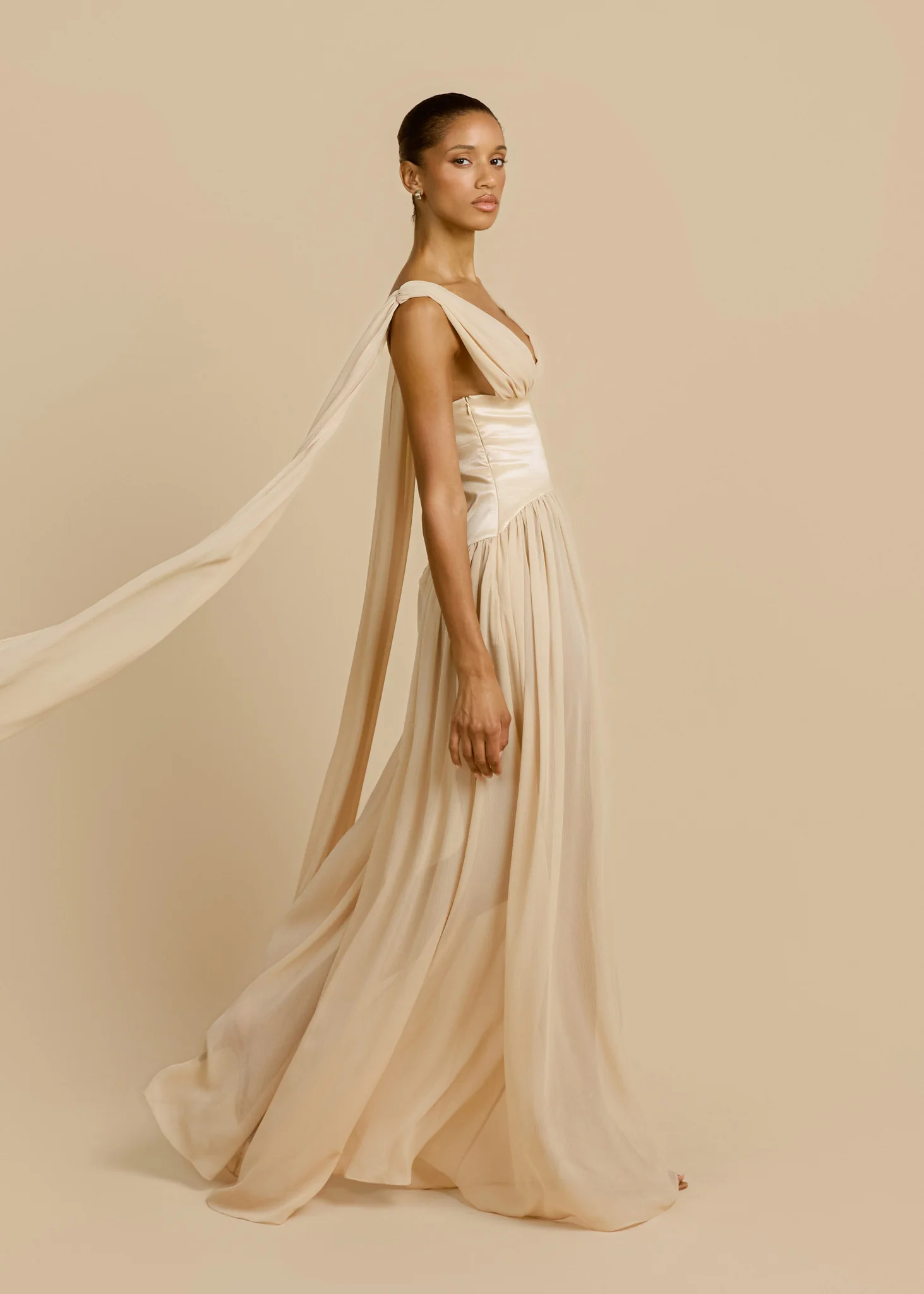 RAMONA DRESS CHAMPAGNE - Image 11