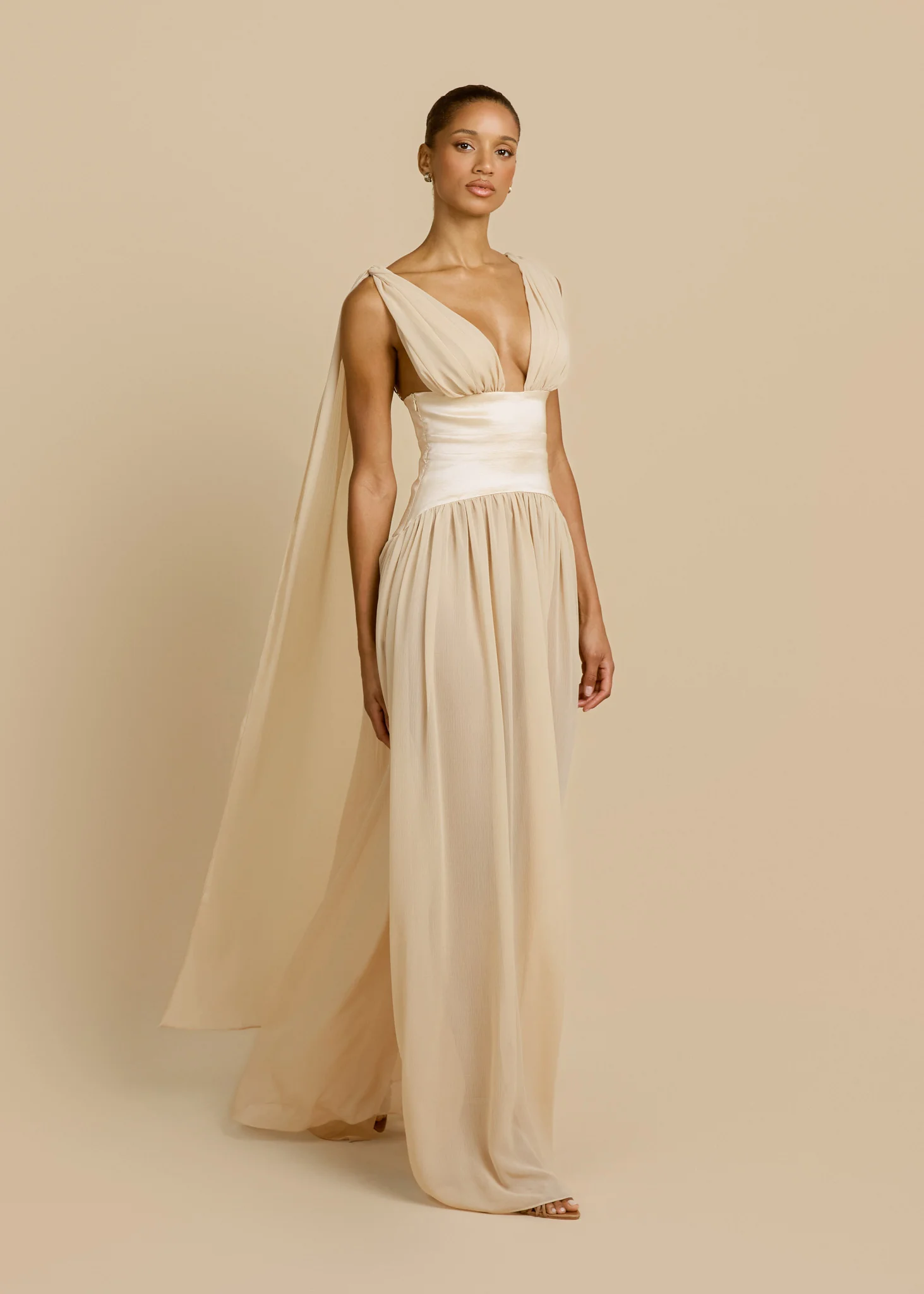 RAMONA DRESS CHAMPAGNE - Image 12