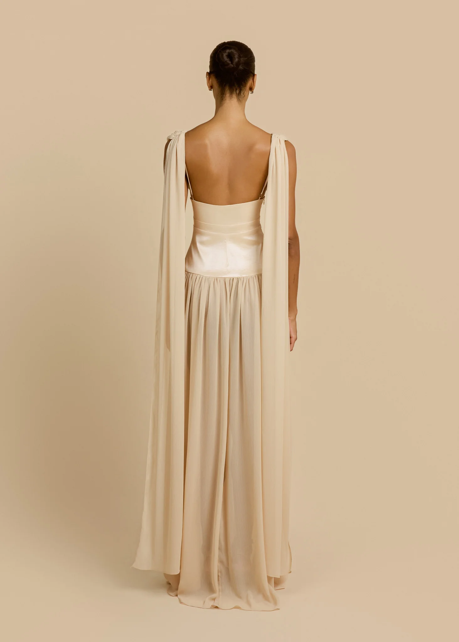 RAMONA DRESS CHAMPAGNE - Image 2