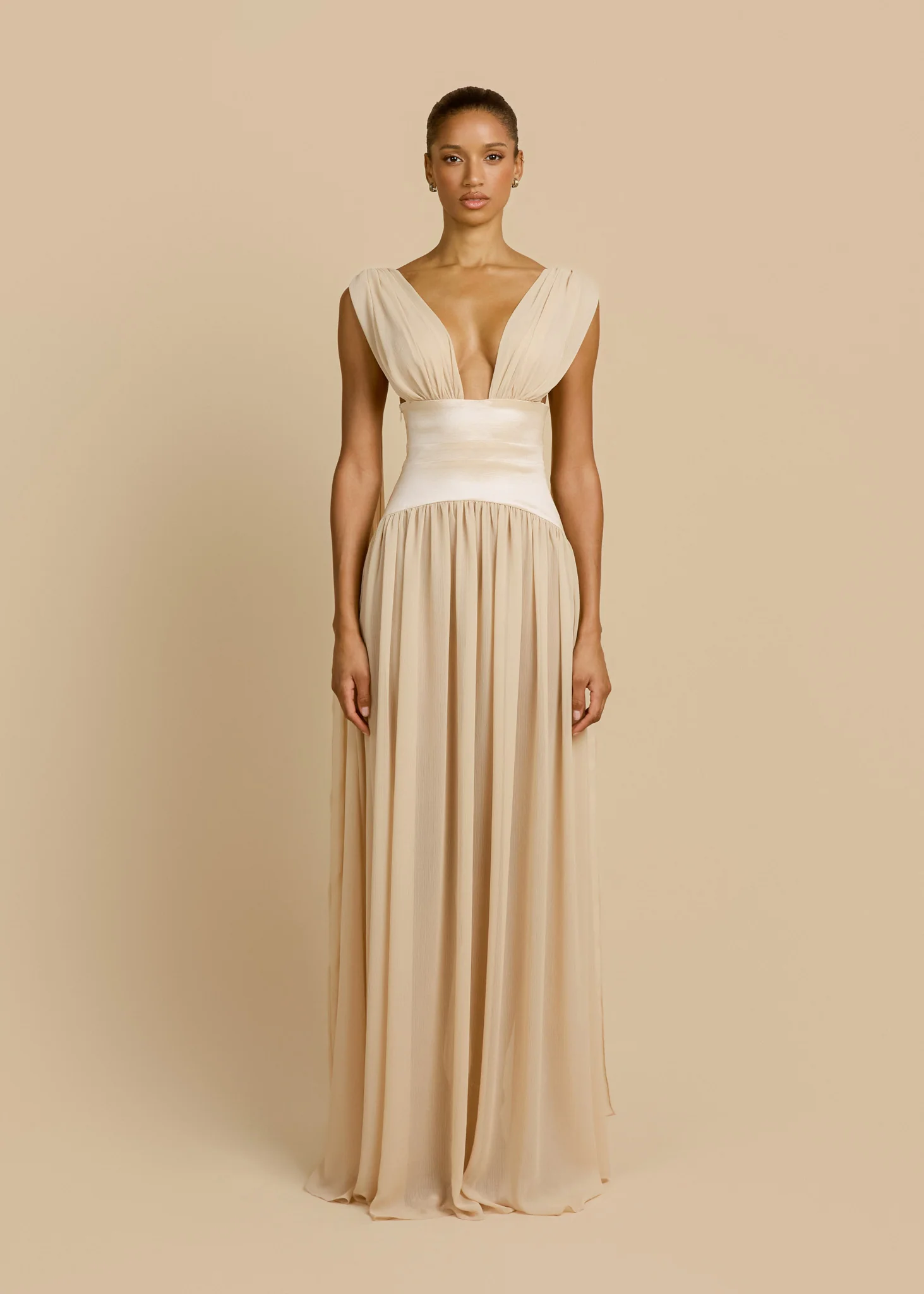 RAMONA DRESS CHAMPAGNE - Image 7