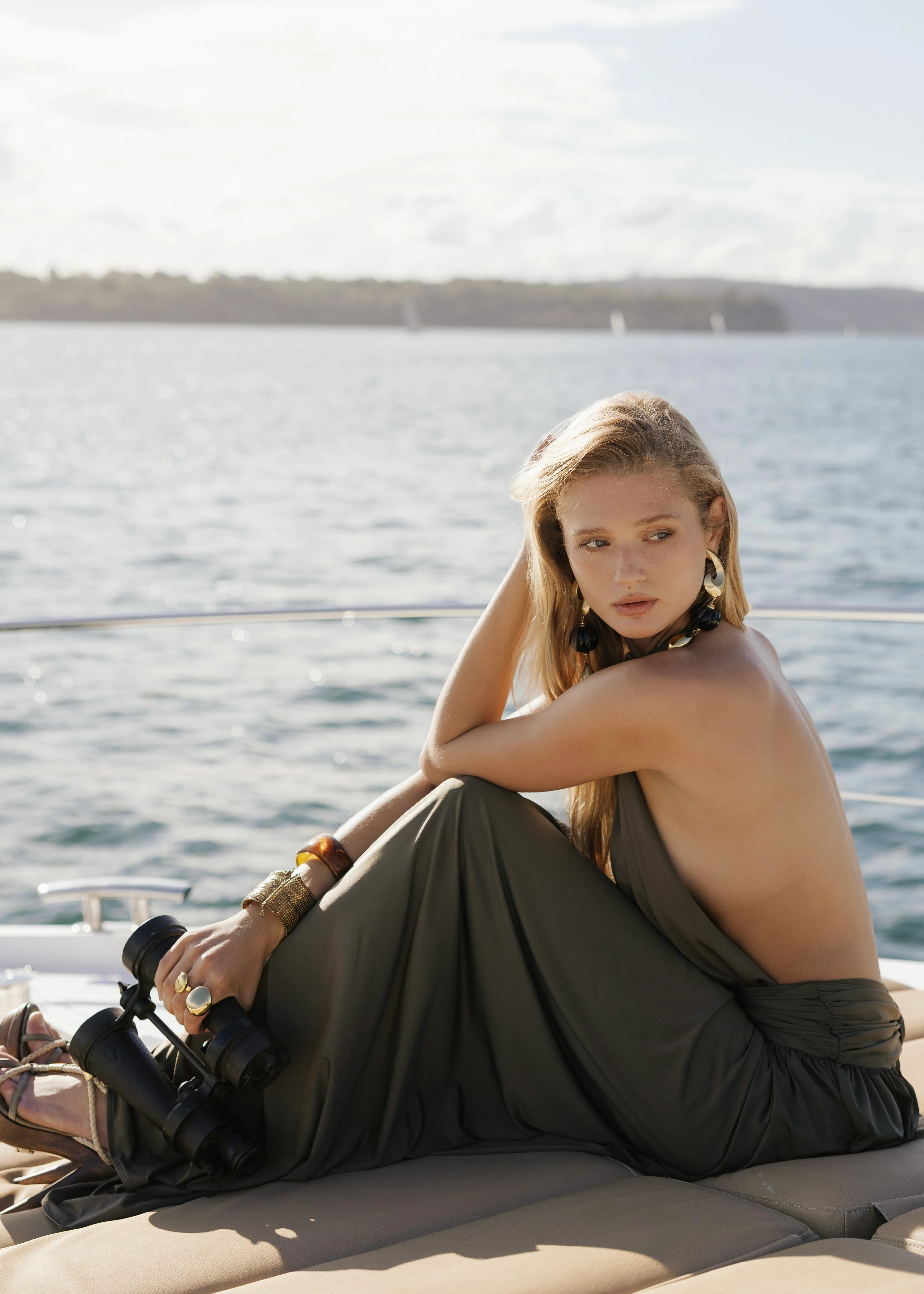 SANTINA DRESS KHAKI - Image 4