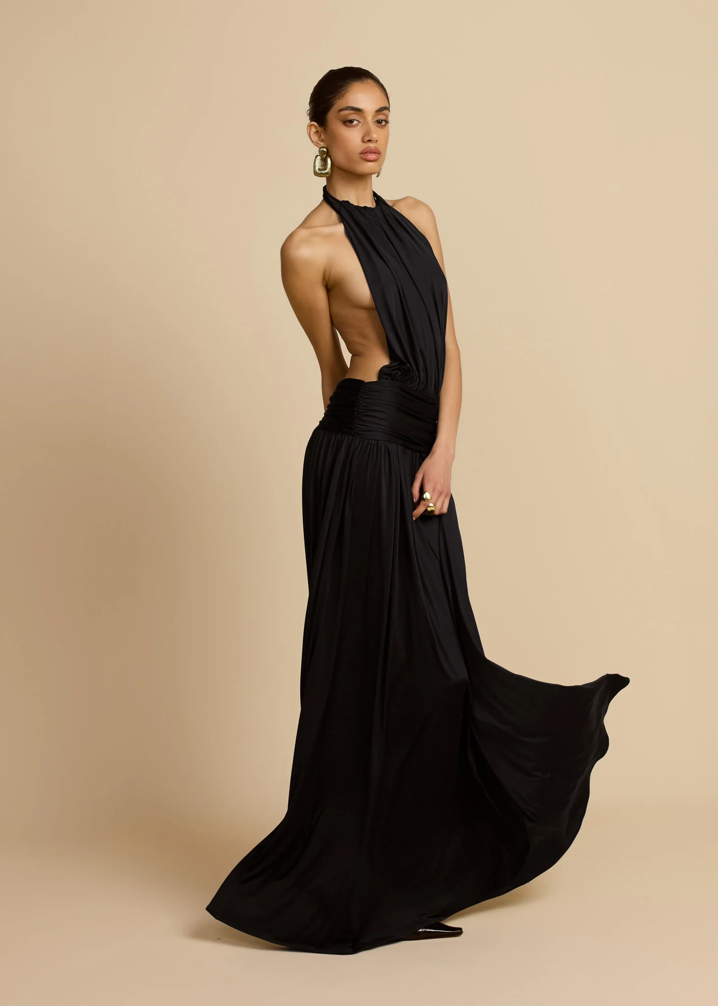 SANTINA DRESS BLACK - Image 11