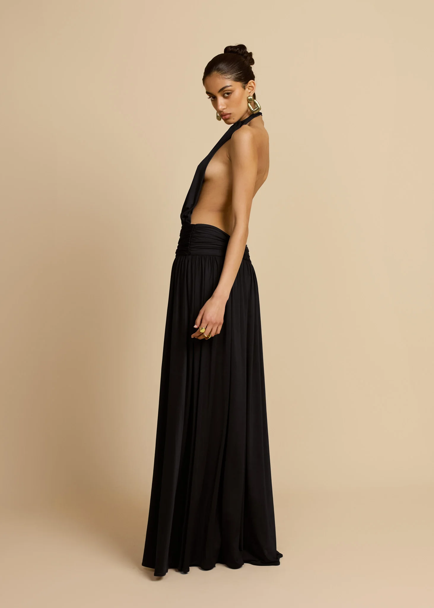 SANTINA DRESS BLACK - Image 5