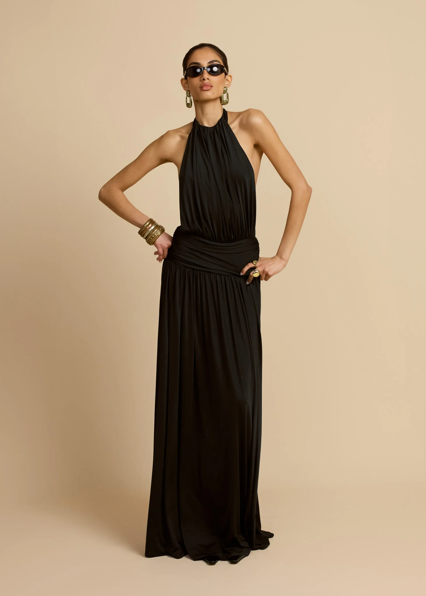 SANTINA DRESS BLACK - Image 8