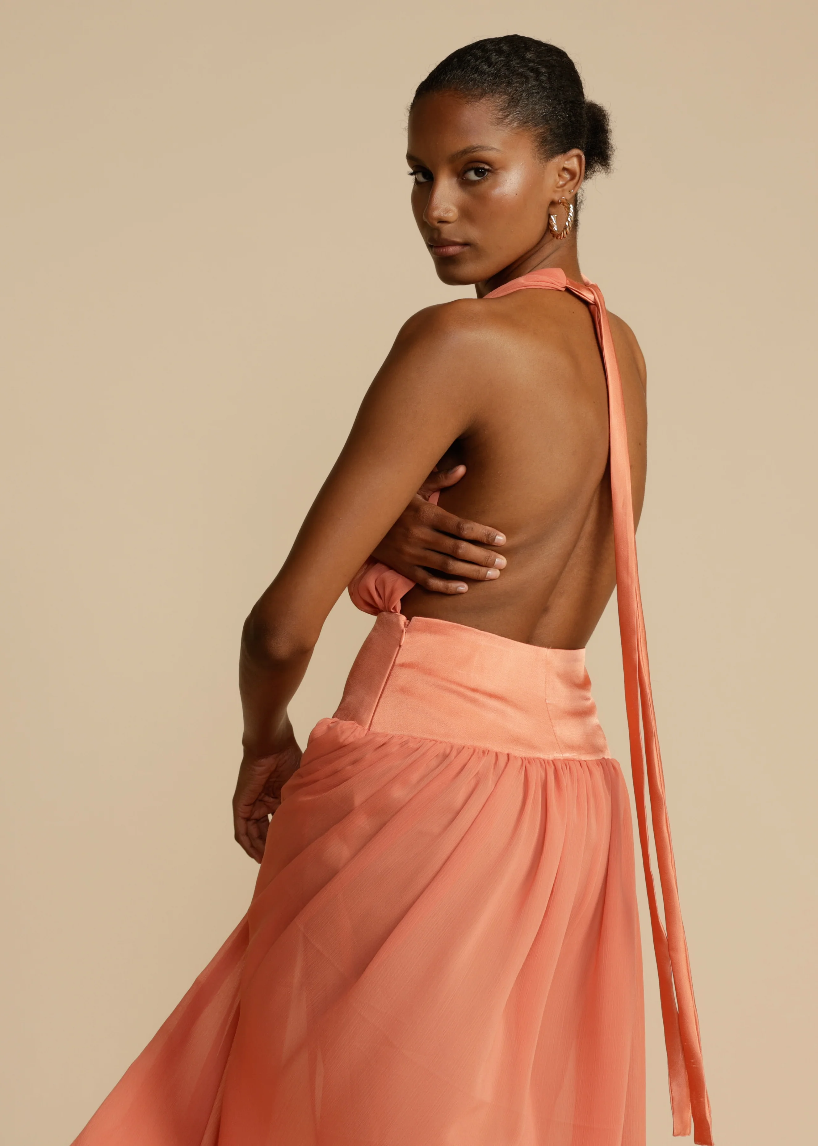 SERENA DRESS CORAL - Image 4