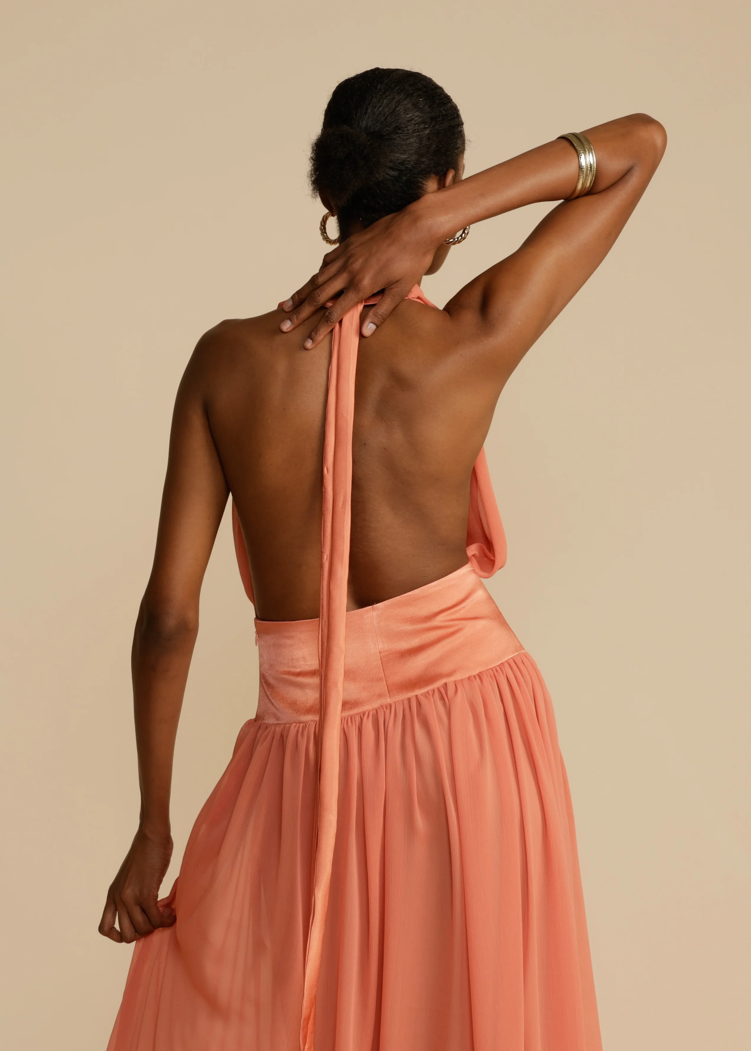 SERENA DRESS CORAL - Image 9