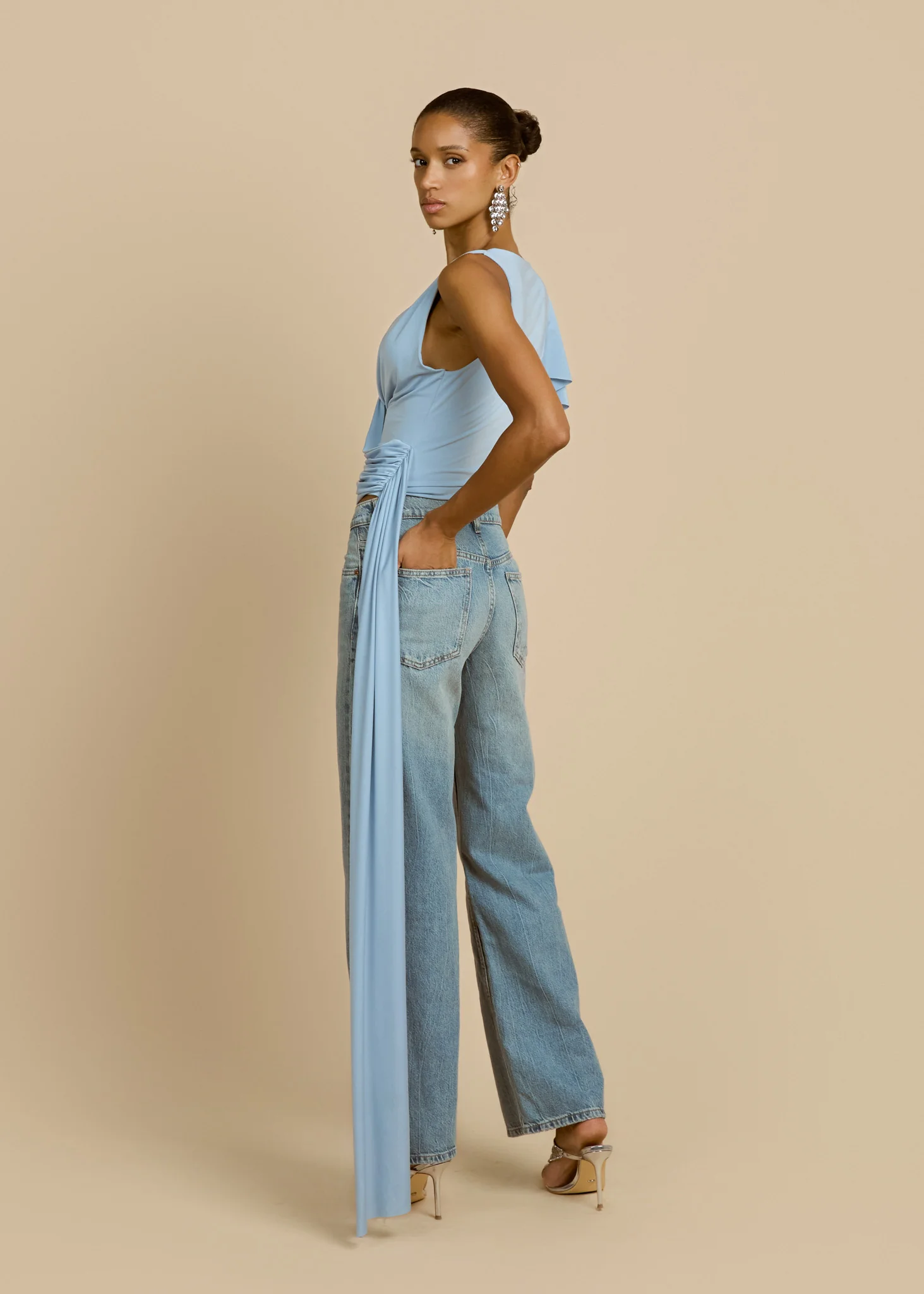 SOLENE TOP BLUE - Image 5