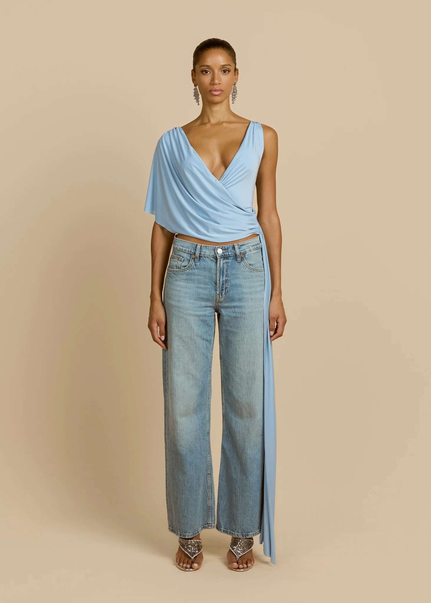 SOLENE TOP BLUE - Image 6