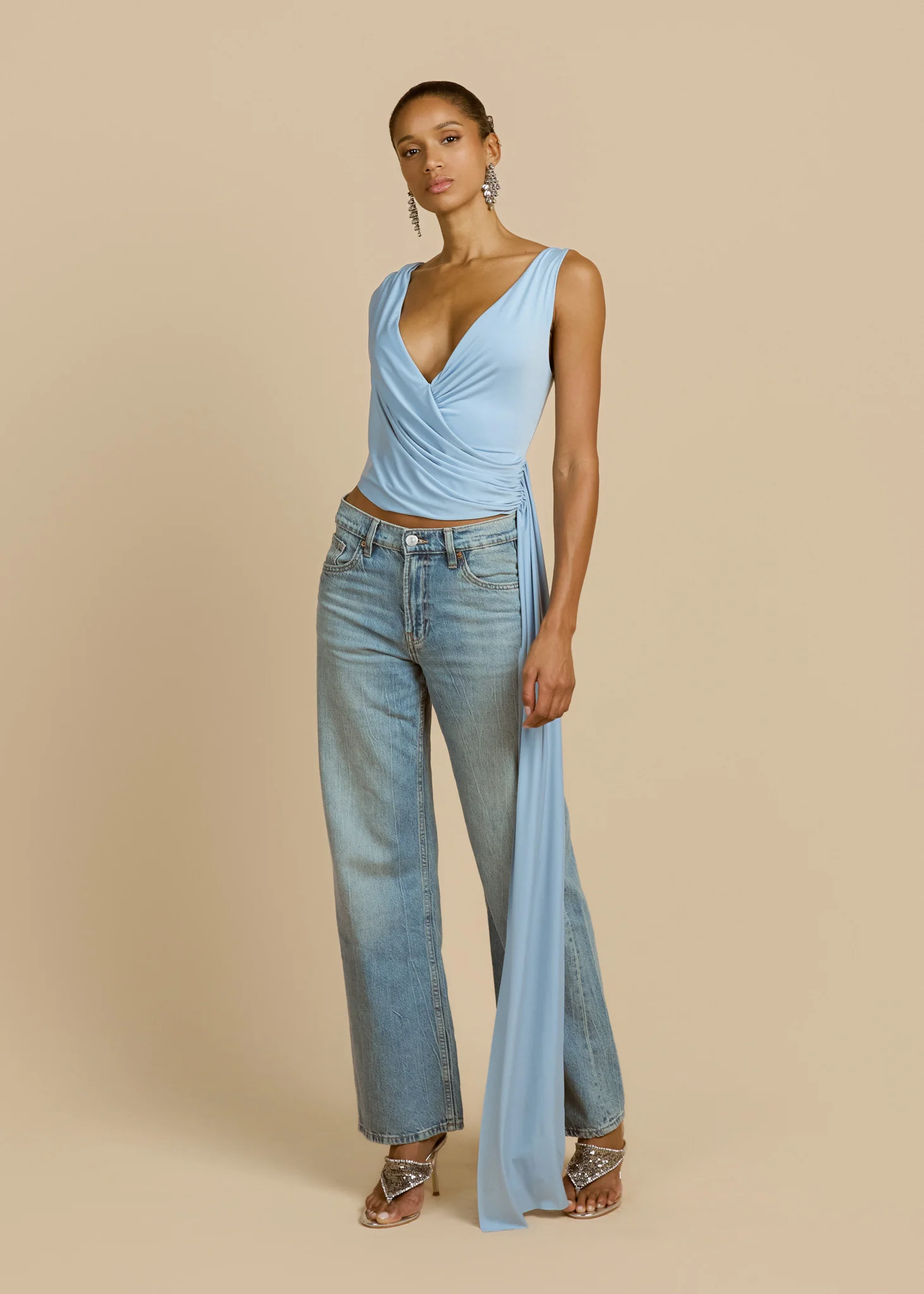 SOLENE TOP BLUE - Image 7