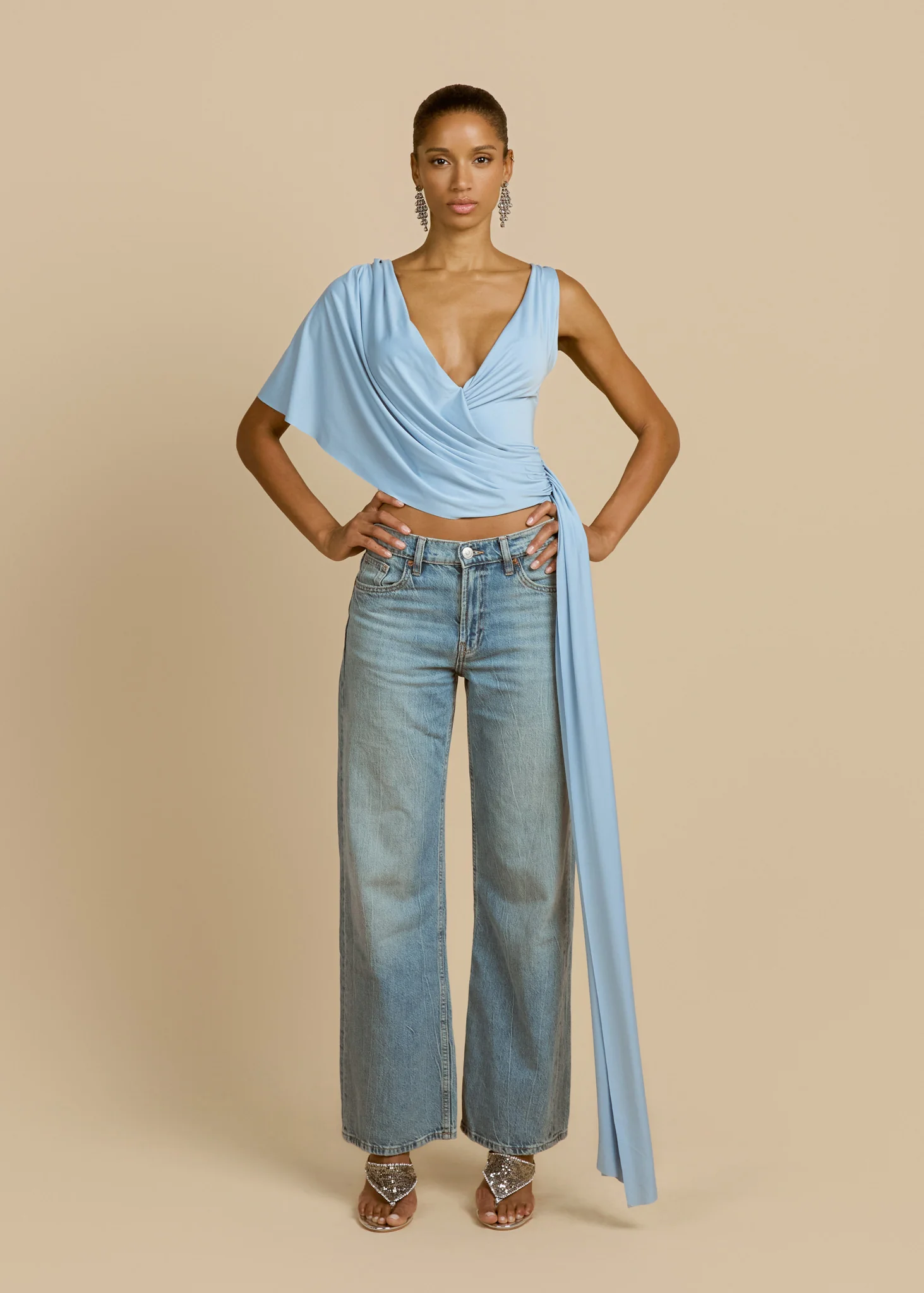 SOLENE TOP BLUE - Image 9
